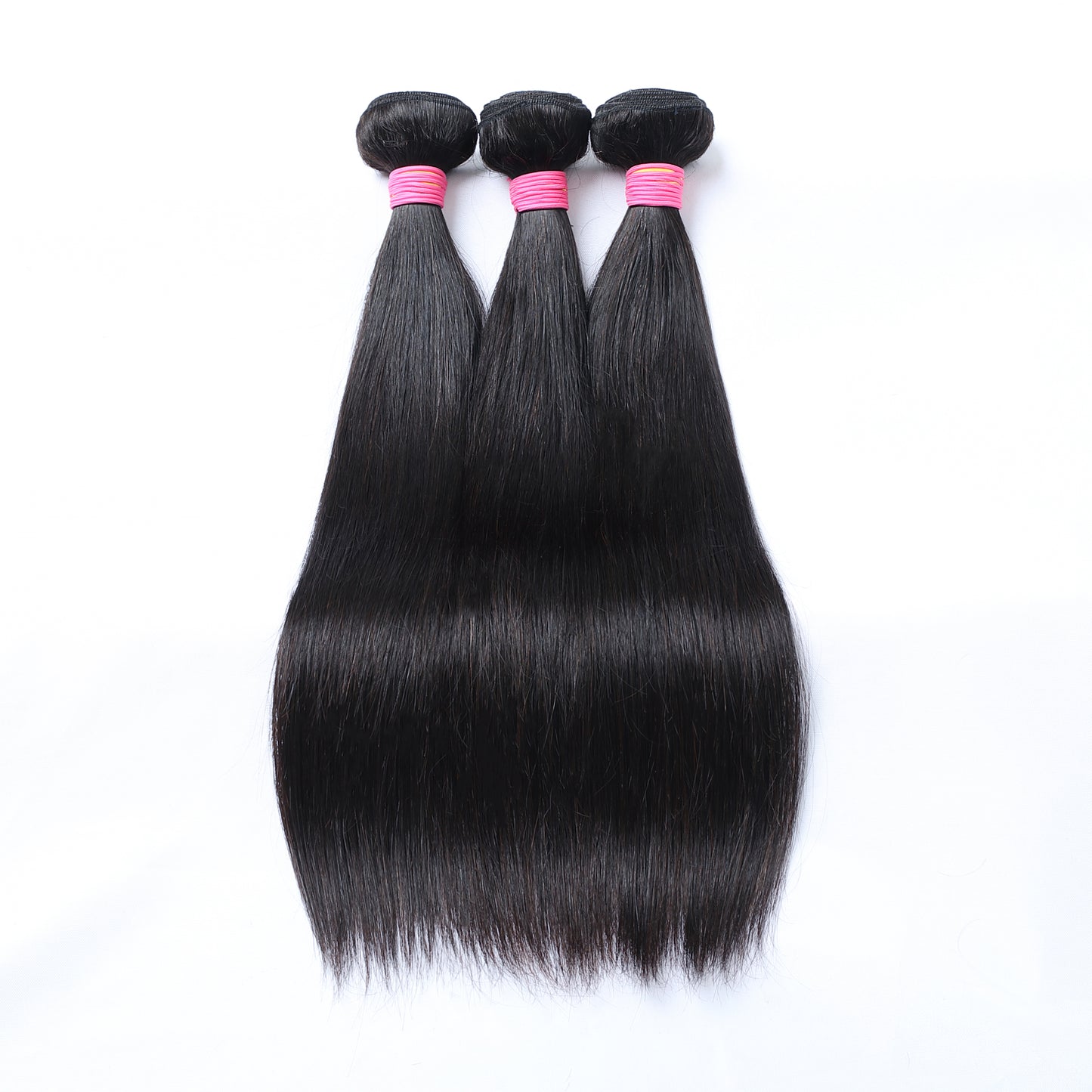 Silver Collection Brazilian Pink Band Hair Straight Bundle Deals