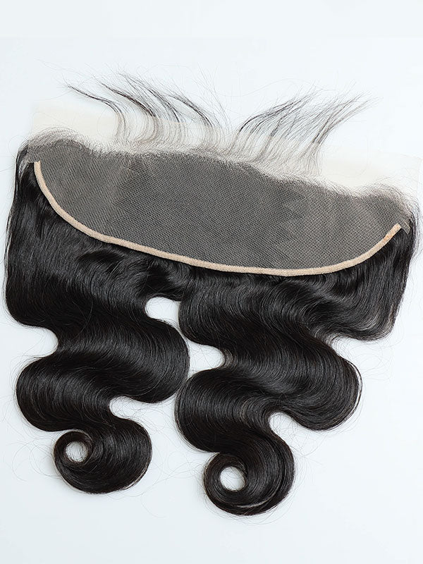 Virgin Brazilian 4A Human Hair 13x5 Transparent Lace Frontals