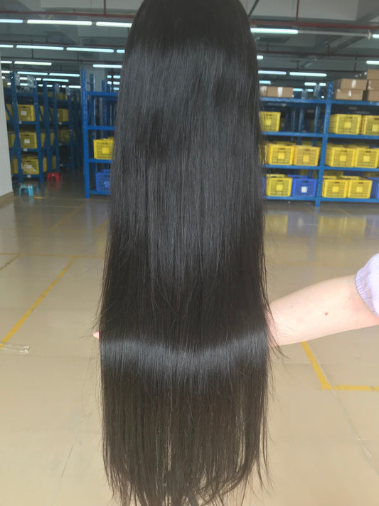 Remy 13*4 HD Lace Frontal Straight Wig 100% Virgin Human Hair 250%