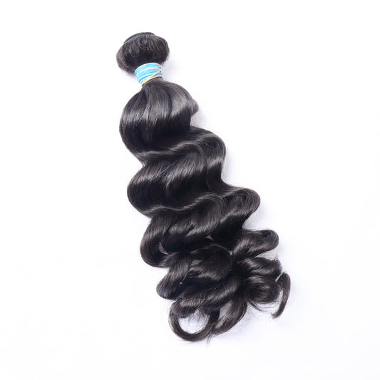 Luxury virgin brazilian 4A hair Loosewave