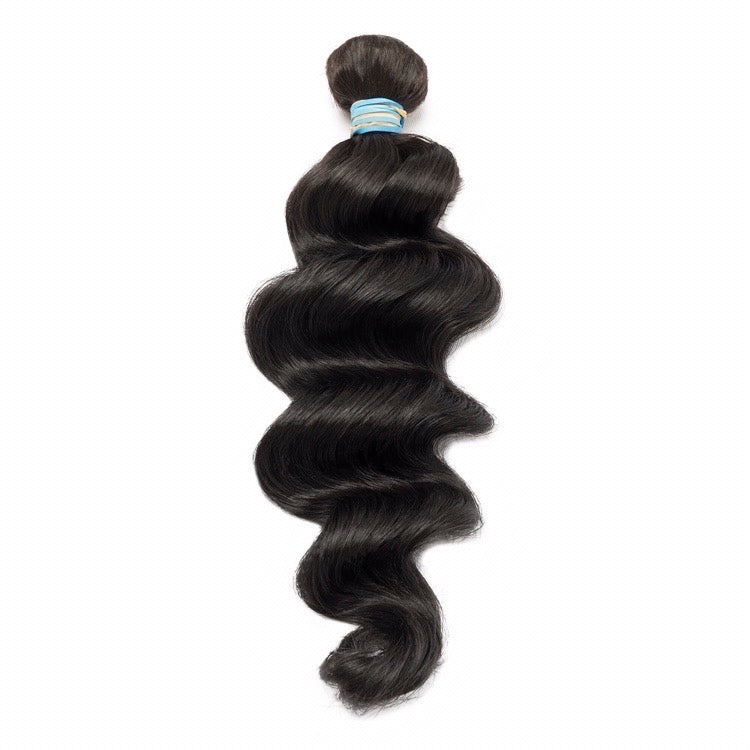 Luxury virgin brazilian 4A hair Loose Wave Bundle Deals