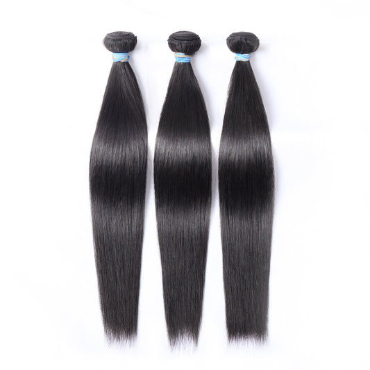 Luxury virgin brazilian 4A hair Straight Bundle Deals