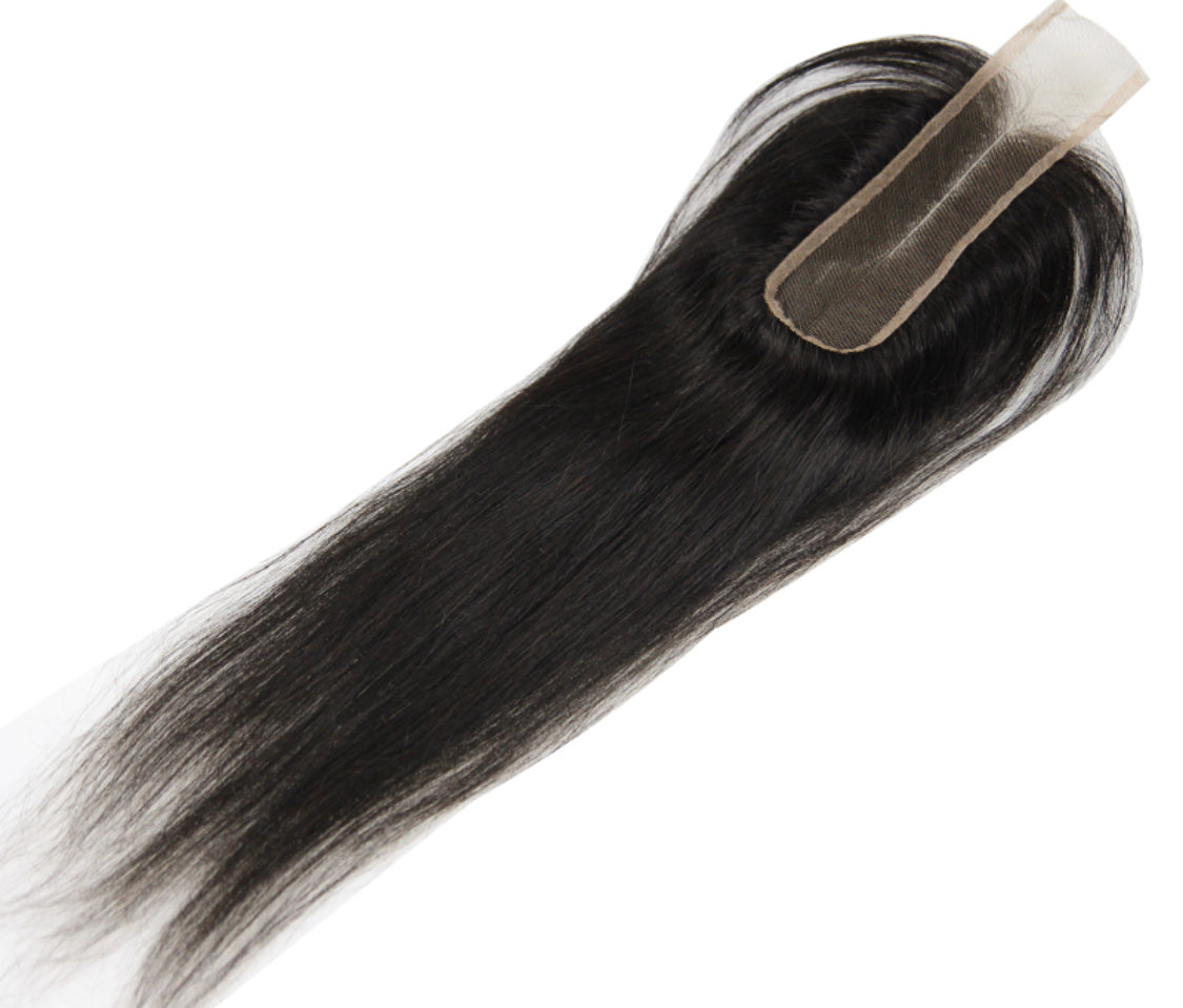 Platinum 5A 2.5x4 Brown Lace Middle Part Closures