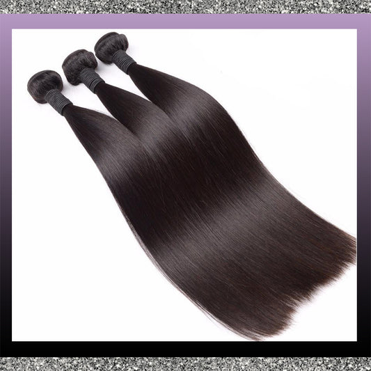 Platinum virgin brazilian hair Straight  Bundles