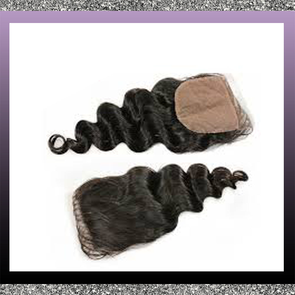 Platinum 5A 4x4 Silk Base Closures