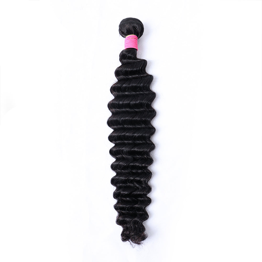 Silver Collection Brazilian Pink Band Hair Deep Wave Bundle Deals