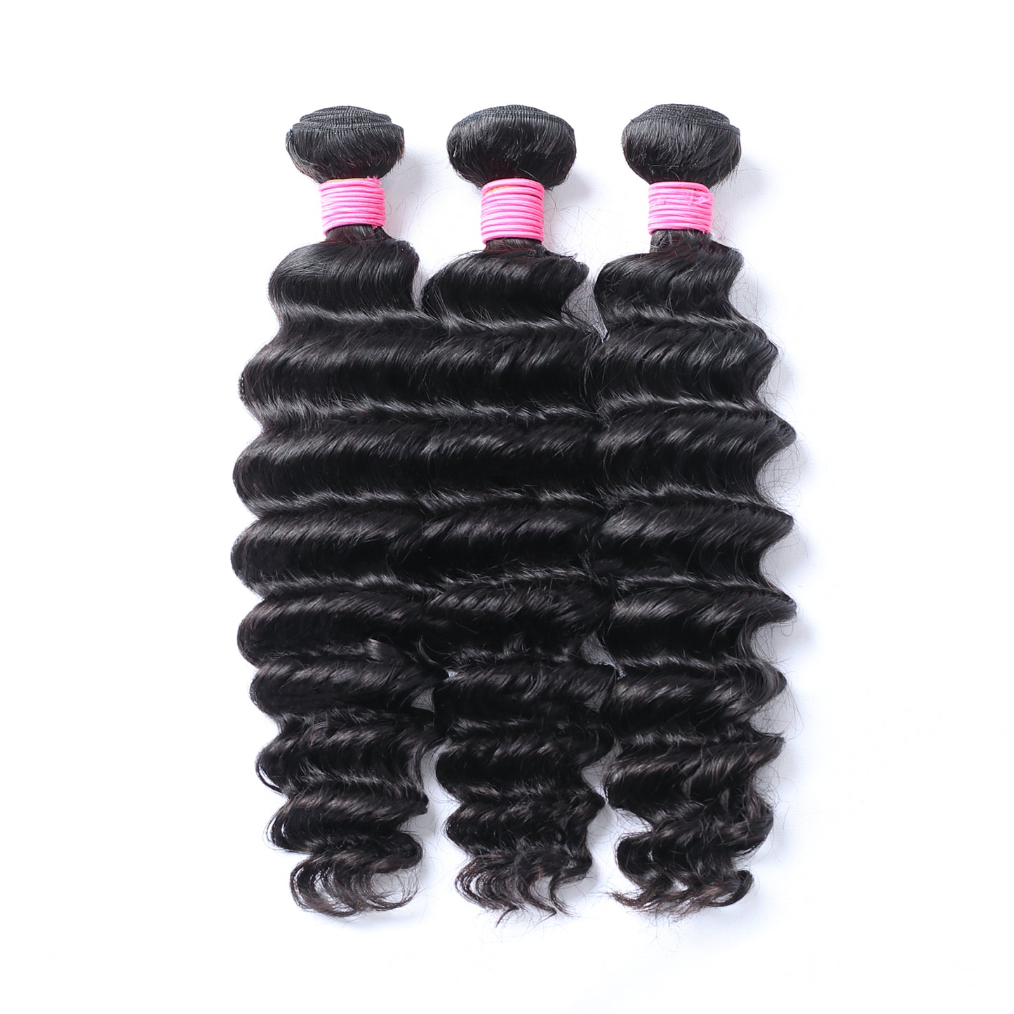 100% Human Brazilian Deep Wave Remy Hair Bundles