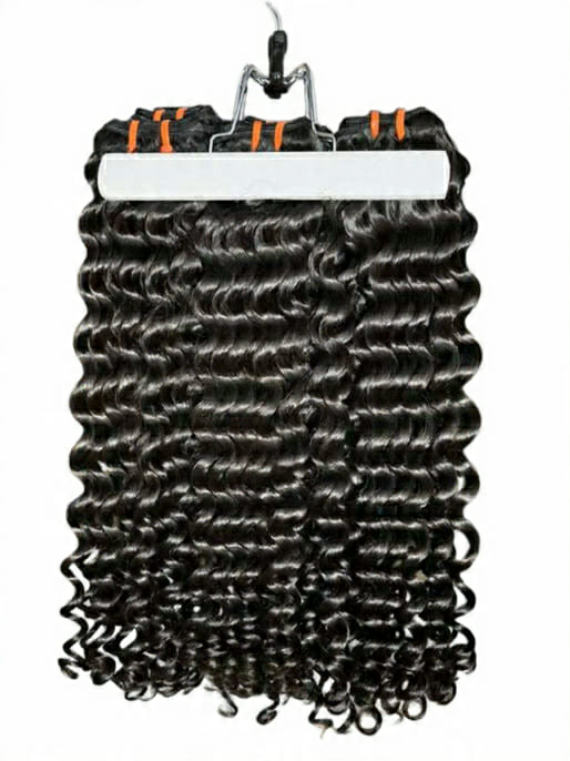 Platinum 100% Unprocessed Silky Thai Raw Hair Deep Wave Bundles