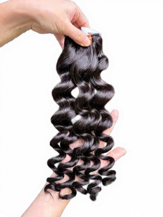 Platinum 100% Unprocessed Silky Thai Raw Hair Loose Wave Bundles