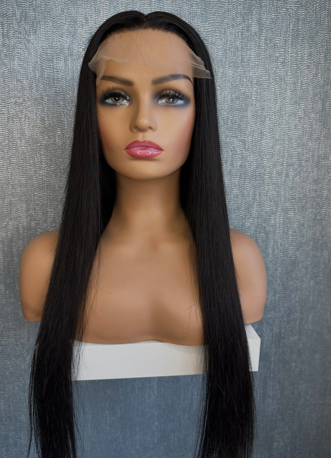 Remy 5*5 HD Lace Closure Straight Wig 100% Human Hair 250%